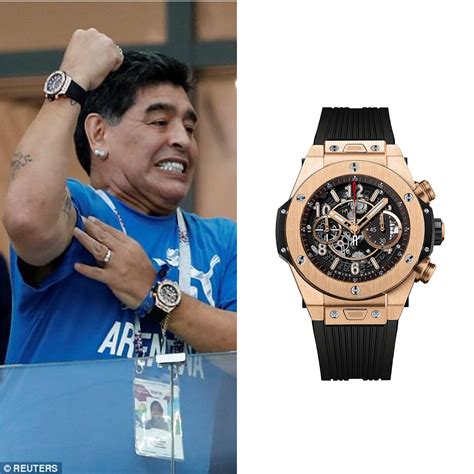 diego maradona hublot watch price|Hublot Big Bang Maradona watches .